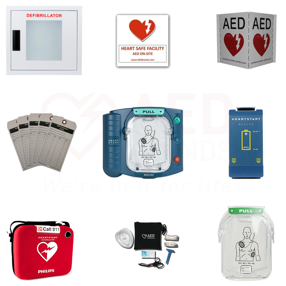 Ready Pack AED Defibrillator Business Package