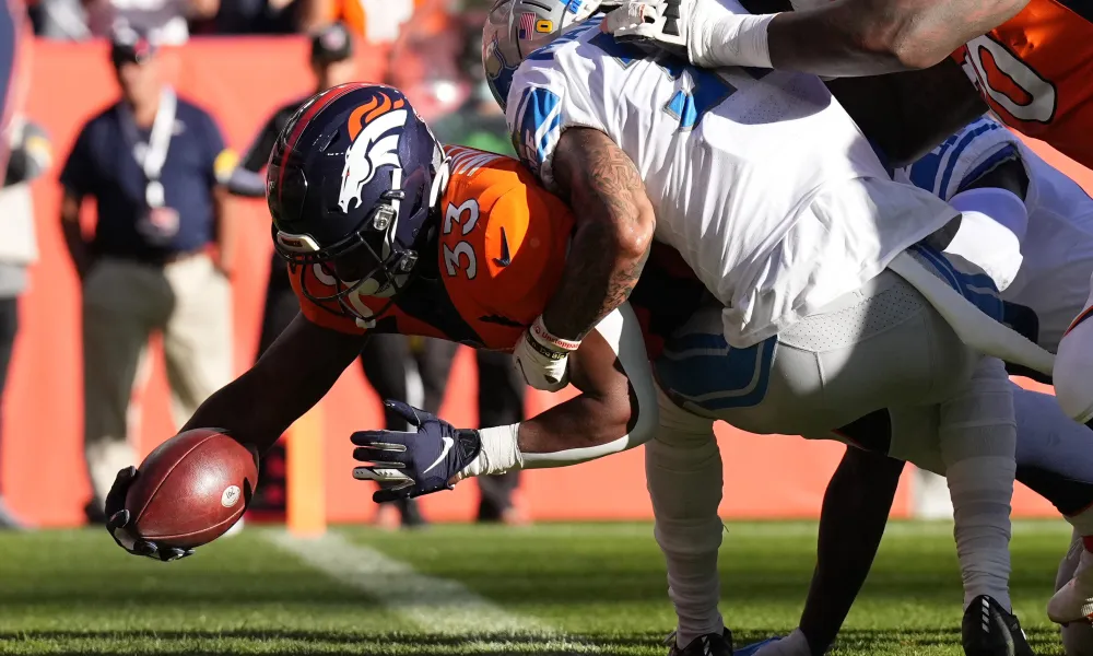 Denver Broncos vs Detroit Lions Match Player Stats